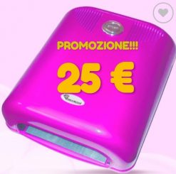 LAMPADA UV a 4 BULBI (36 W), MODELLO "STAR"